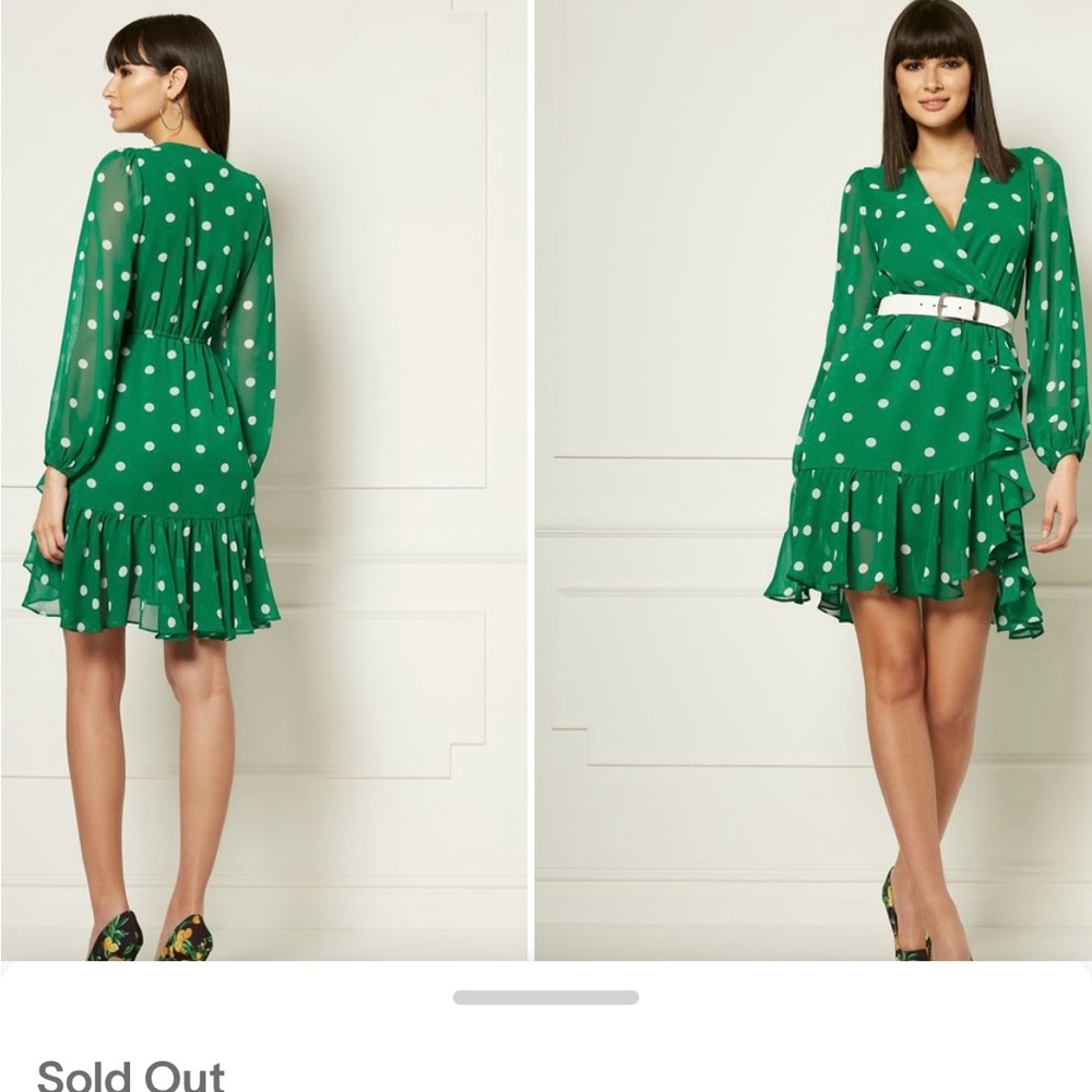 New York & Co. Eva Mendes polk a dot dress. New with tags.